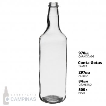 GARRAFA GIN 970ML