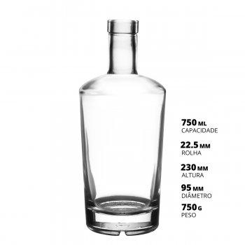 GARRAFA DECANTER ALEX 750ML