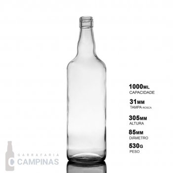 GARRAFA MAGNUM 1000ML - CAIXA COM 28 UNIDADES